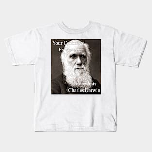 Disappointed Darwin Kids T-Shirt